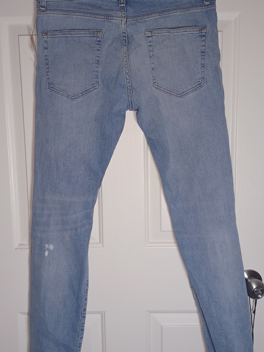 Forever 21 Light Blue Straight Jeans